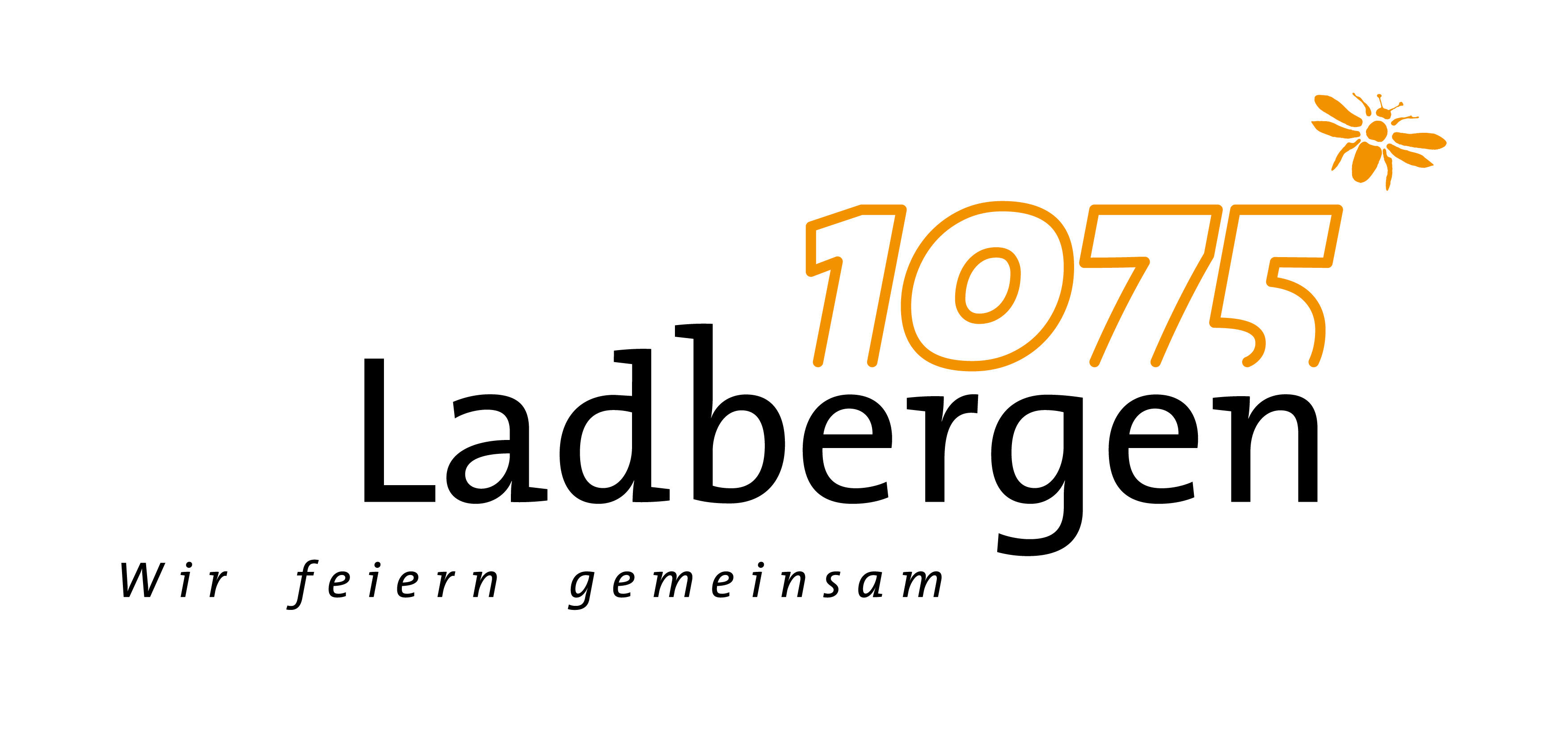 Gemeinde Ladbergen - Logos - 1075 Jahre